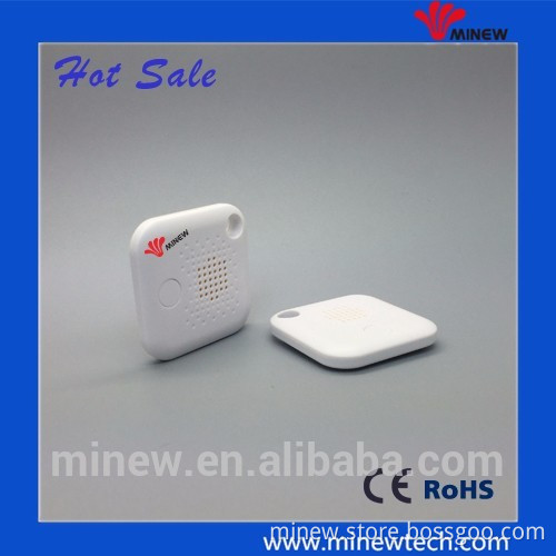 Anti lost bluetooth child tracker gps CR2025 white green blue Android best key finder Thingoo APP